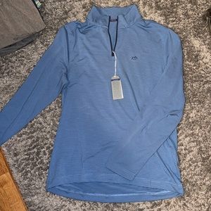 Men’s long sleeve pull over quarter zip